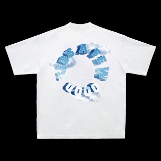 A Few Good Kids Clouds Cherub Logo White T-Shirt