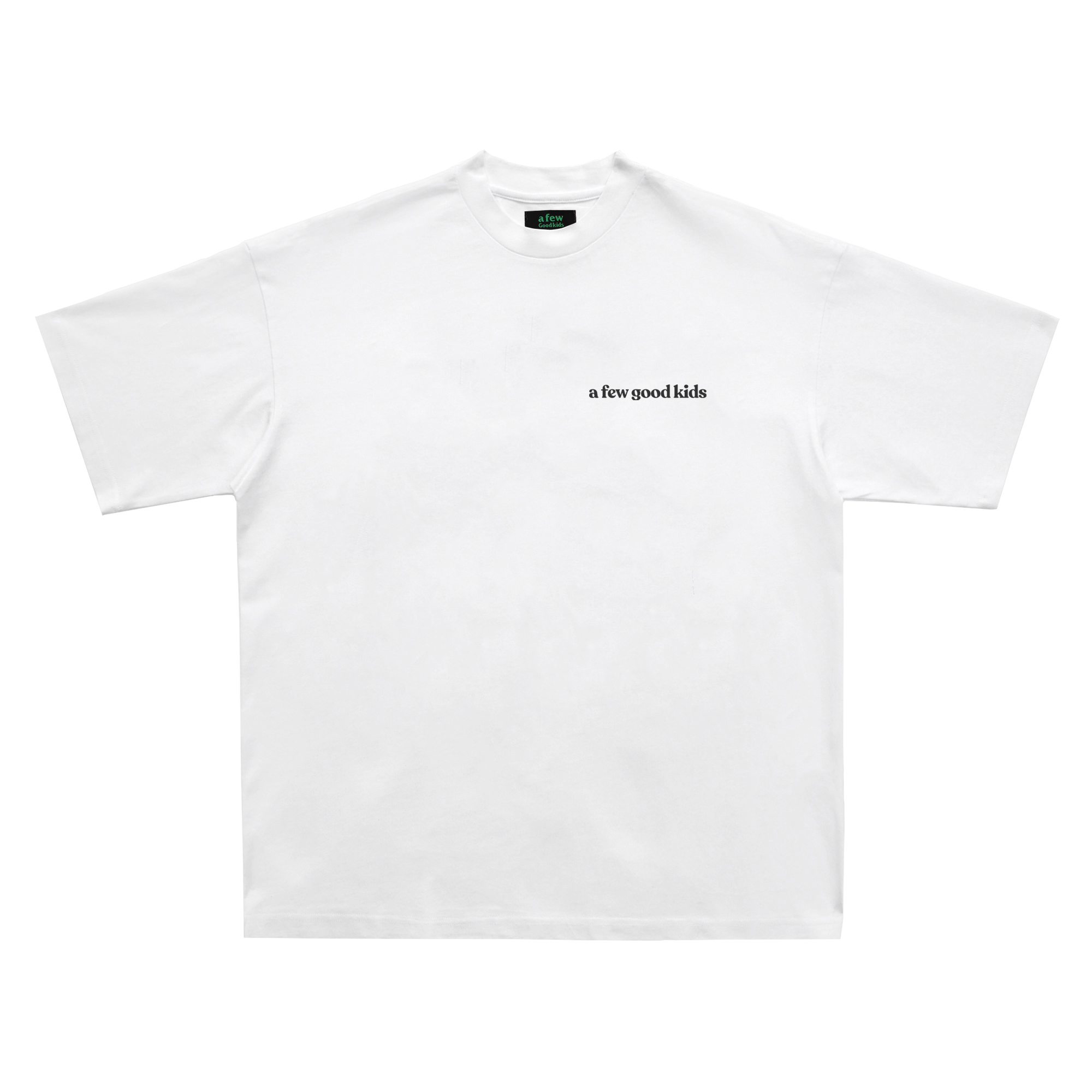A Few Good Kids Cherub Logo T-Shirt – White – BLANK ARCHIVE