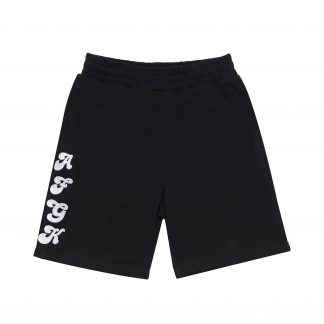 AFGK A Few Good Kids Jersey Sweat Shorts in Black, Hip Hop, Streetwear, Rap Clothing