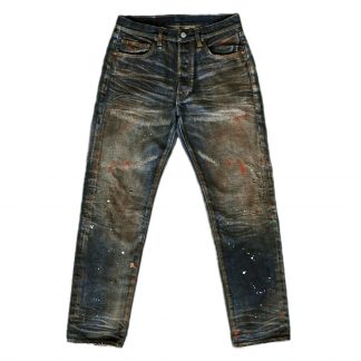 Wirote Denim Jeans Streetwear Modern Mens Distressed