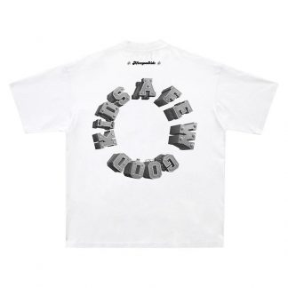 A Few Good Kids Metal Works Logo Streetwear Hip Hop T-Shirt Unisex White