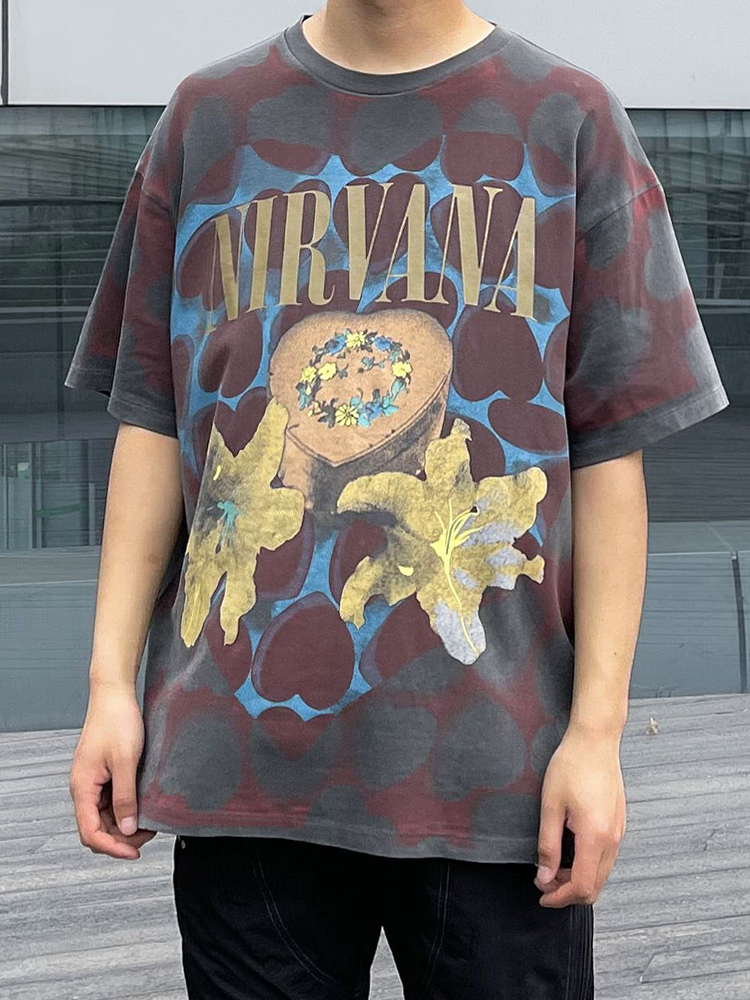 Risikabel Ingen fusionere Nirvana Heart Shaped Box Vintage Band T-Shirt – BLANK ARCHIVE