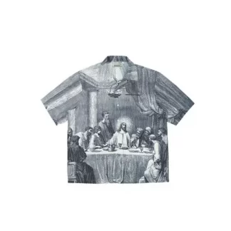 Harsh And Cruel Last Supper Cuban Collar Shirt primary image