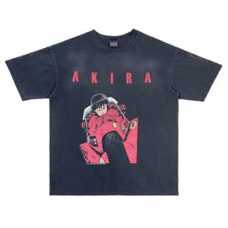 Vintage Akira Motorcycle Cyberpunk Anime T-Shirt