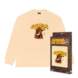 Peach Mammoth Old Friends Boxed A few Good Kids Long Sleeved Streetwear T-Shirt Unisex