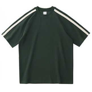 Blank Essentials Stripe Raglan T-Shirt - Green