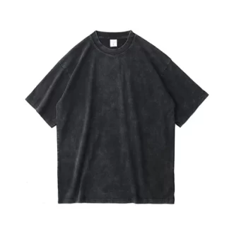 blank essentials acid washed t-shirt - black