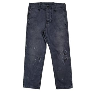 Son Of Loong Distressed Pants - Indigo