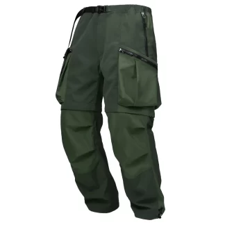 reindee lusion 2 in 1 detachable pants / shorts - green