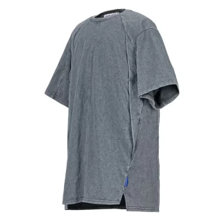 reindee lusion structured t-shirt - gray