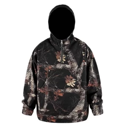 Antidote Worldwide Snakelab Streetwear Camouflage Pullover Lightweight jacket