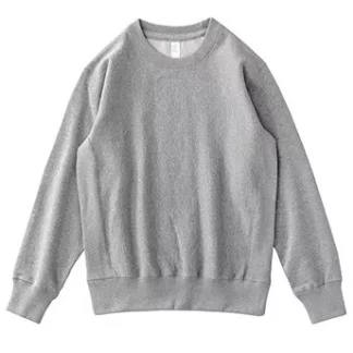 Blank Essentials Streetwear Marl Light Gray Sweater Sweatshirt Crewneck soft high quality